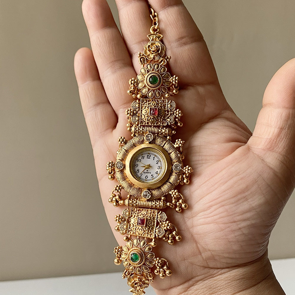 Zeenat Kashmiri Heritage Watch  – Jewellery Style Bracelet Watch