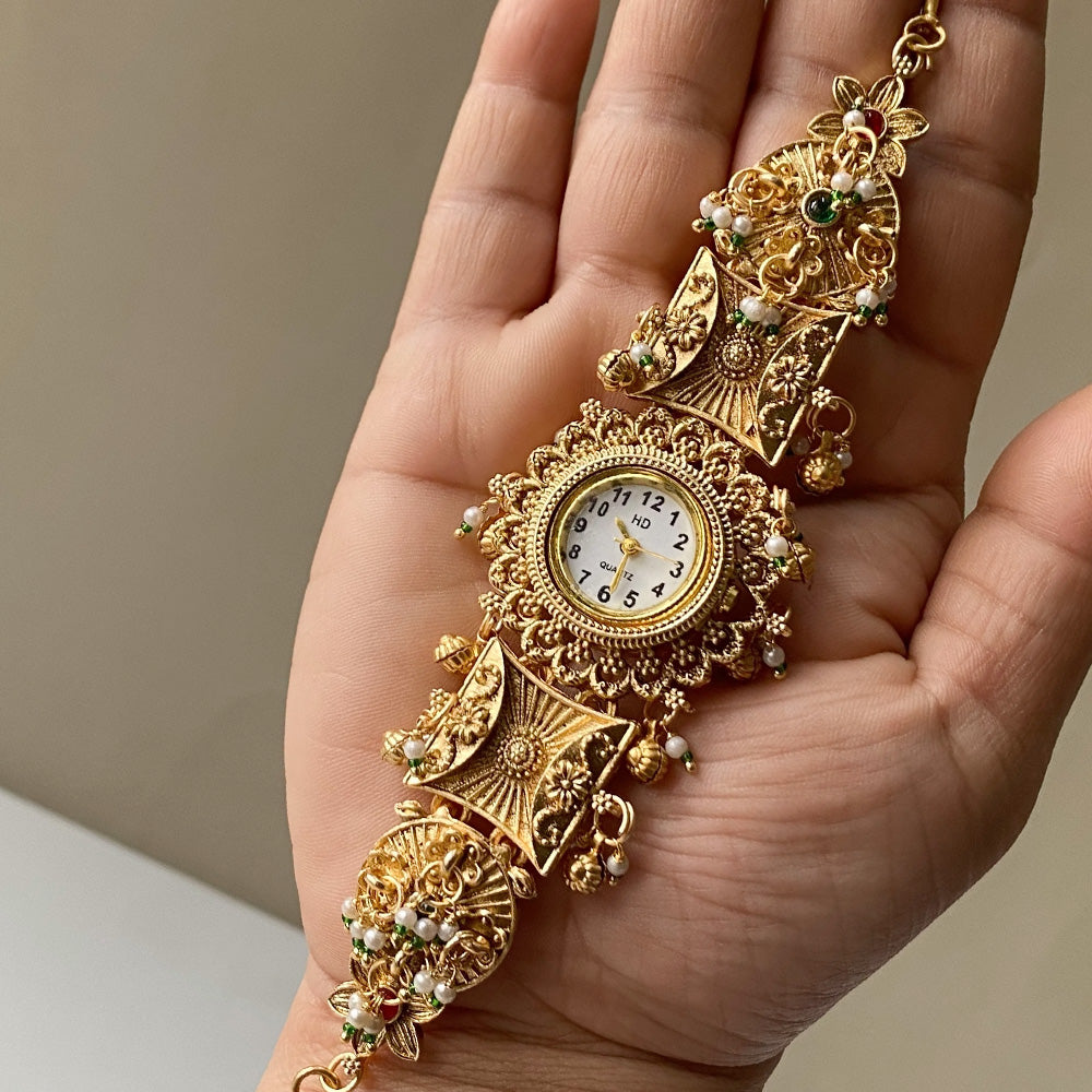 Riwaayat Kashmiri Heritage Watch  – Jewellery Style Bracelet Watch