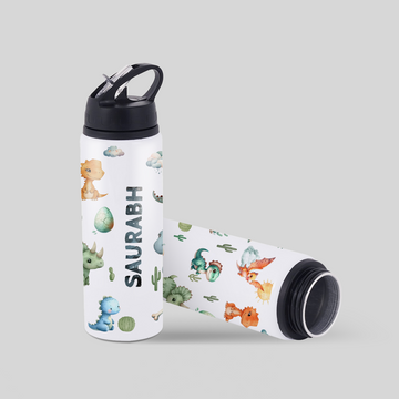 Personalised Kids Space Flipsip Water Bottle 750 ml