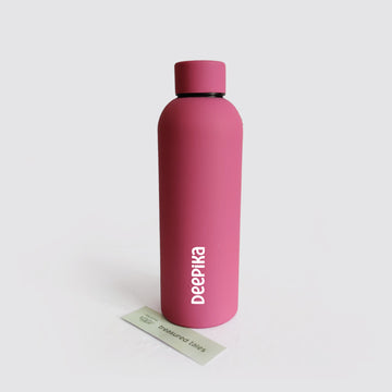 Pink Classic Tumbler with option for Name - 500ml