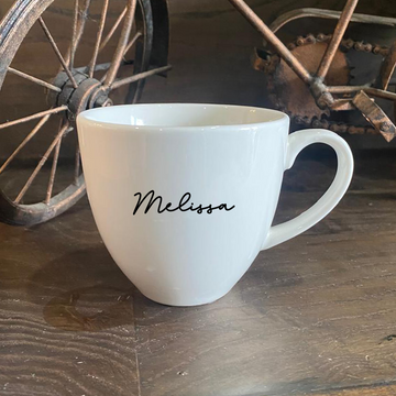Personalised White Cup