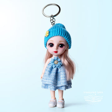 Mini Fashion Doll Keychain