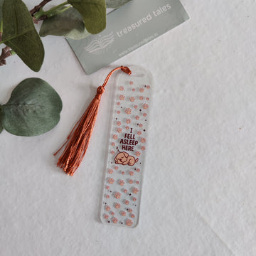 I Fell Asleep Here DOG Acrylic Bookmark