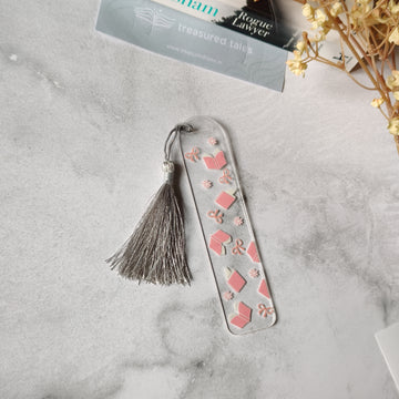 Book Lover Acrylic Bookmark