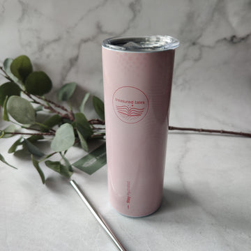Pink Abstract Pattern Tumbler - 600ml