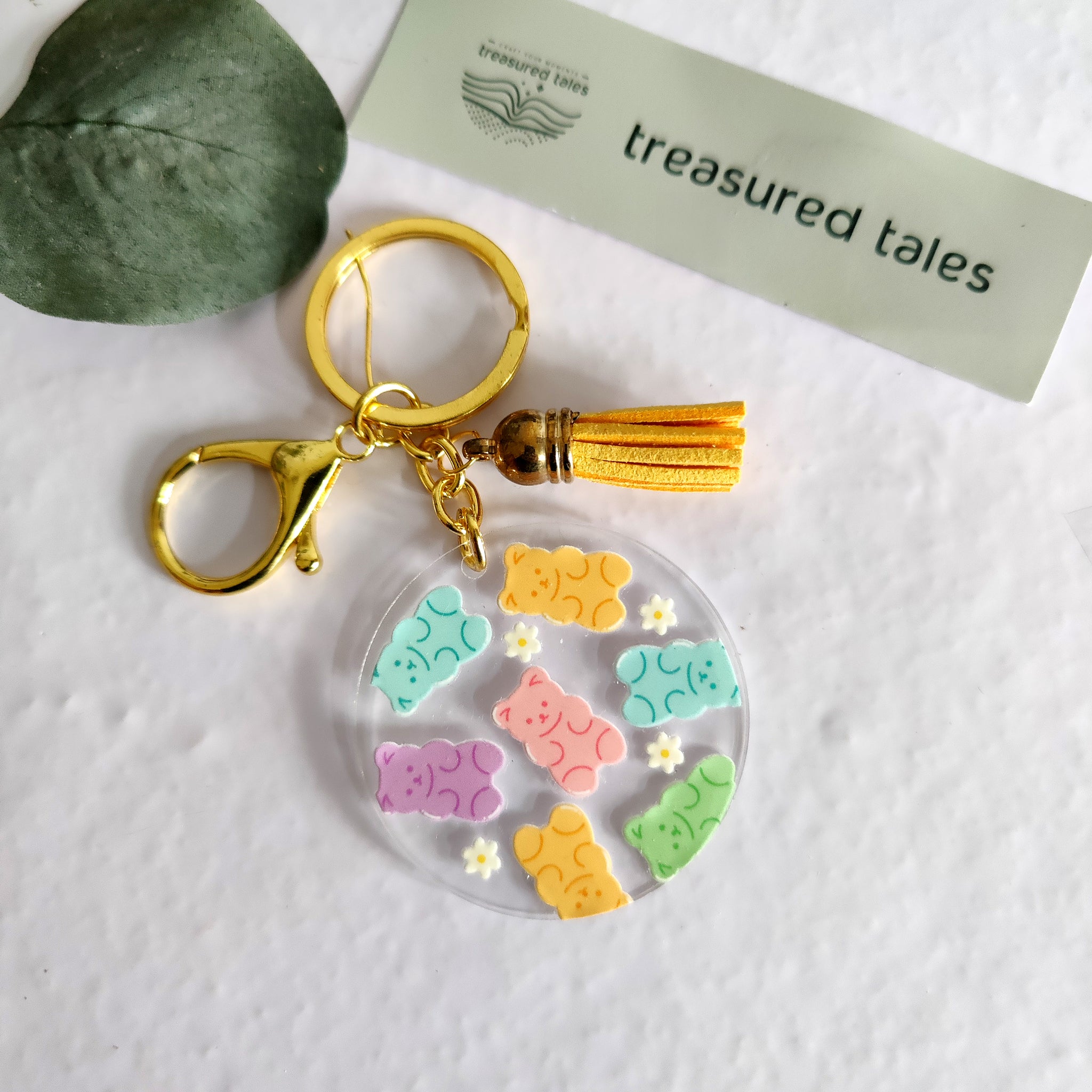 Gummy Bear Acrylic Keychain