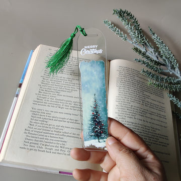 Christmas Tree Acrylic Bookmark