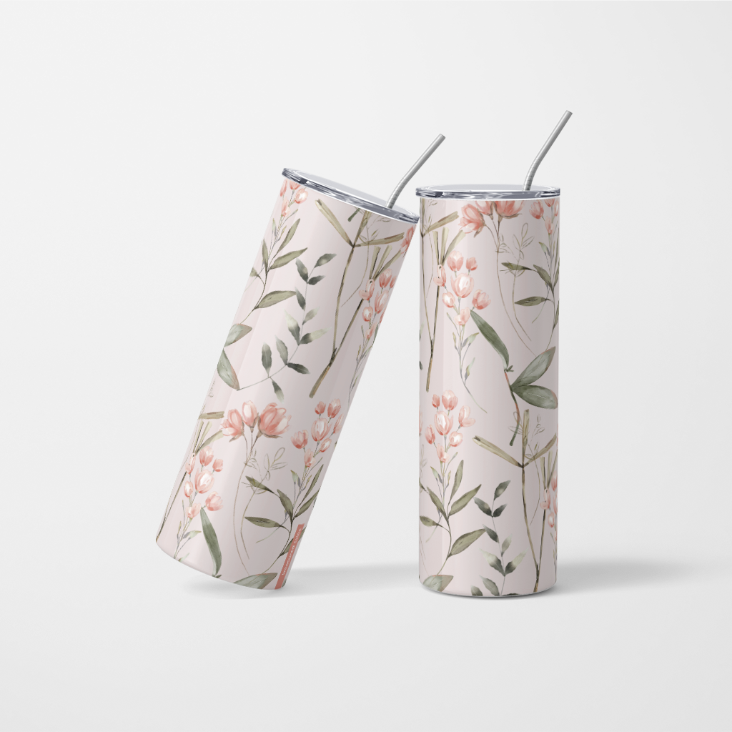 Floral Tumbler - 600 ml