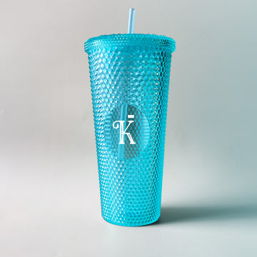 Aqua Bling Tumbler with Personalised Alphabet – 700 ml