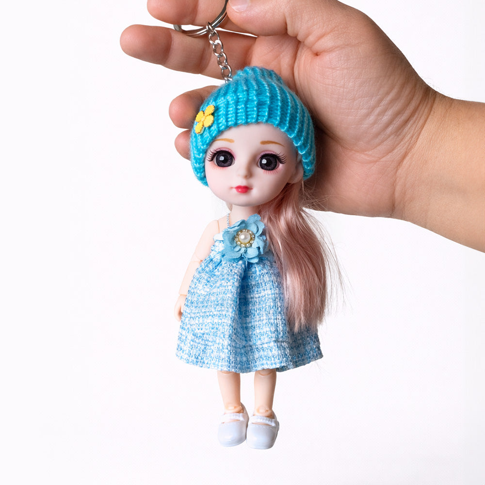 Mini Fashion Doll Keychain