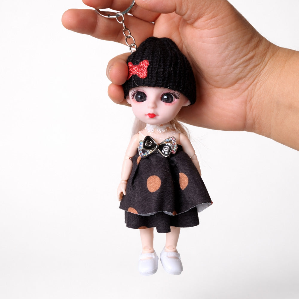 Mini Fashion Doll Keychain