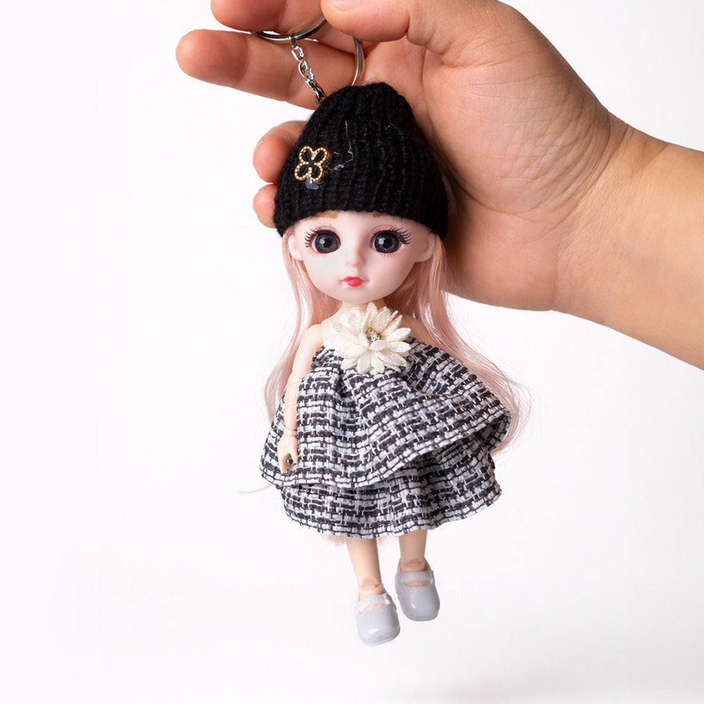 Mini Fashion Doll Keychain